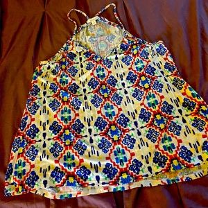 Beautiful tank blouse from Anthropologie